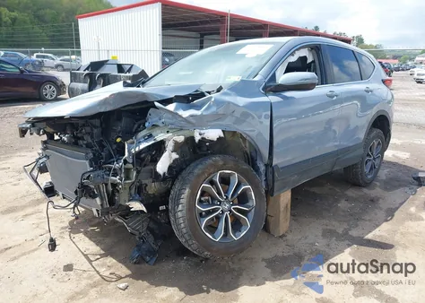 2021 Honda Cr-V Awd Ex-L из США, поврежденный, VIN 5J6RW2H84MA015722